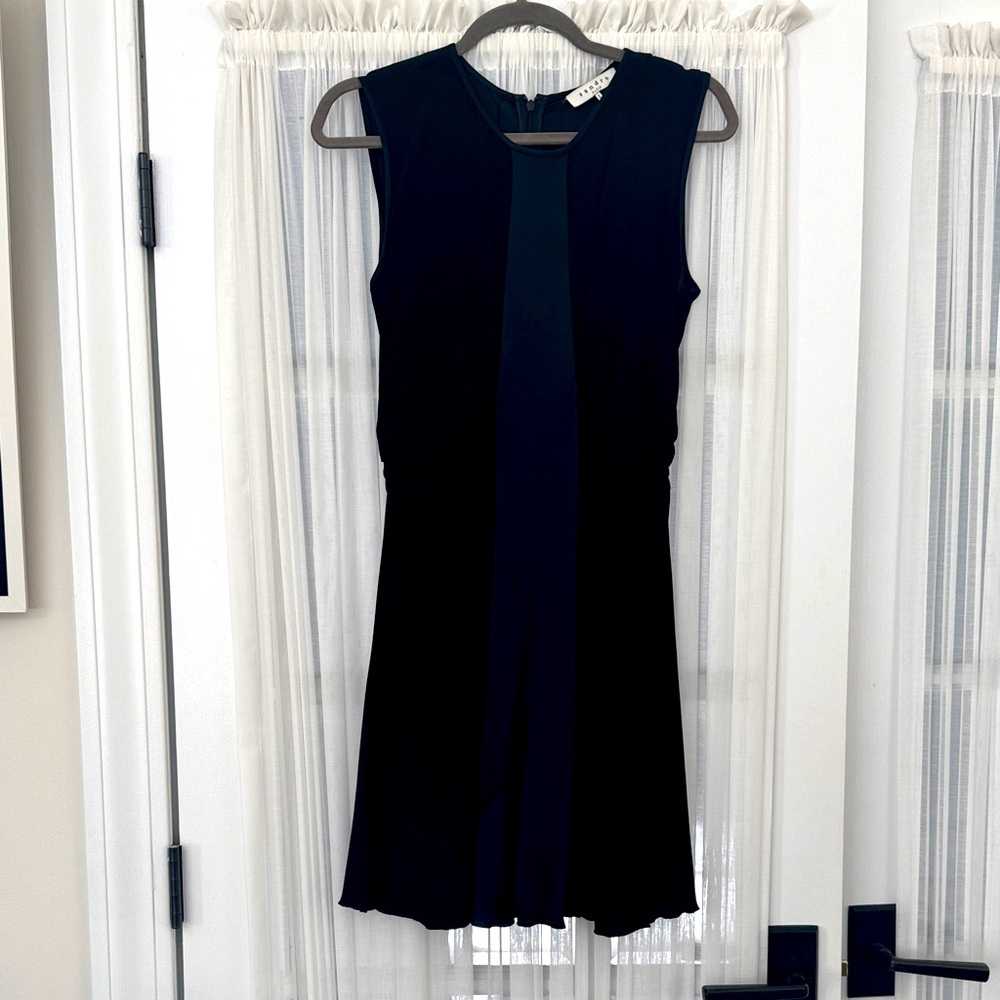 Sandro Black Sleeveless Dress